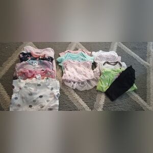 Girls 0-3/3 Month Assorted Bundle